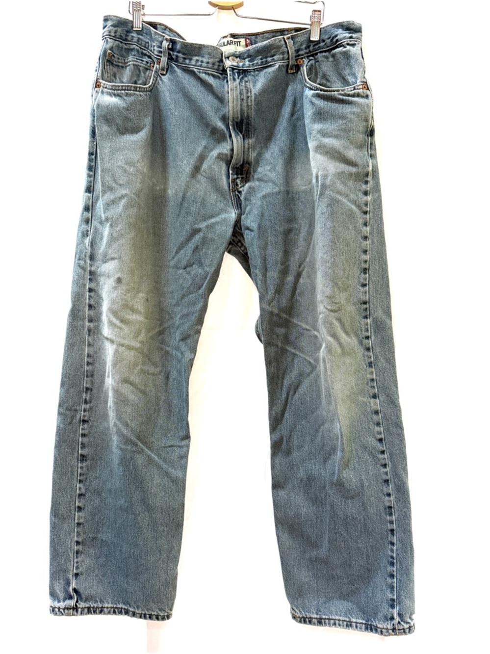 Levi’s 505  Regular Fit Men's Blue Denim Jeans - W 44 L 32